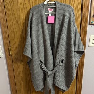 Kate Spade Gray Knit Cardigan